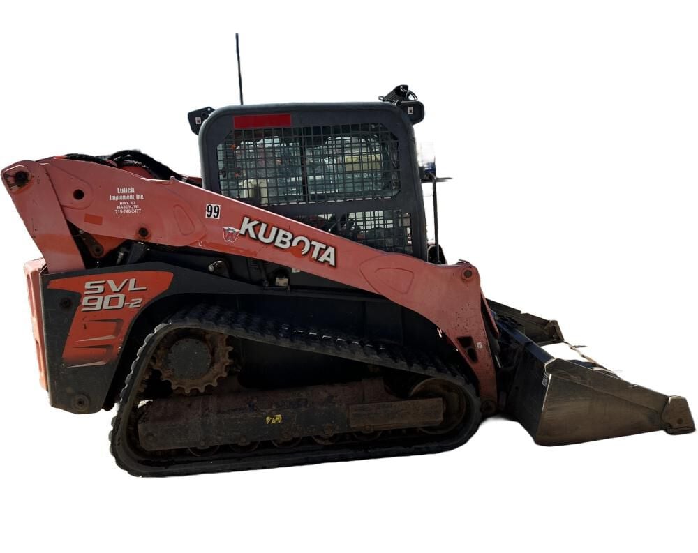 Kubota SVL90-2HFC 92HP Compact Tracked Skid Steer Loader – Used 2013