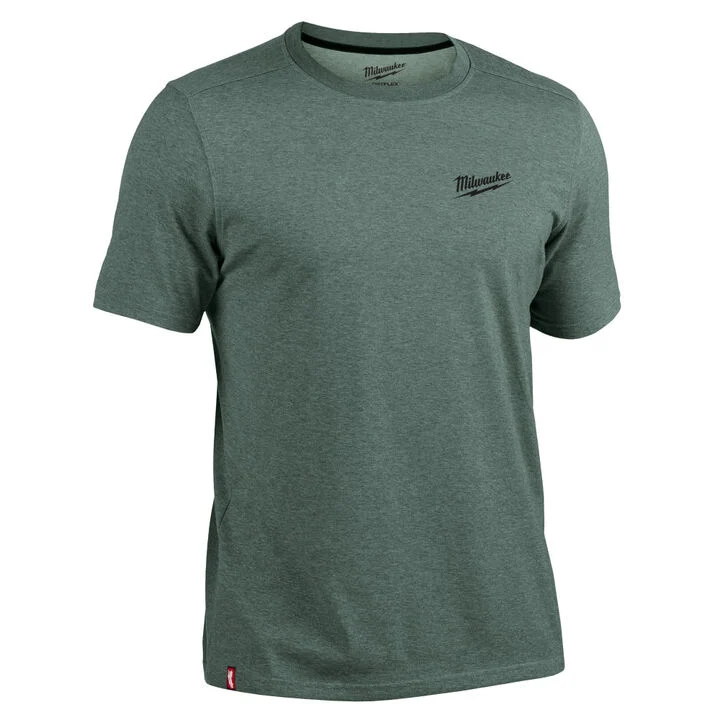 Milwaukee Hybrid Work Tee Short Sleeve Dark Green