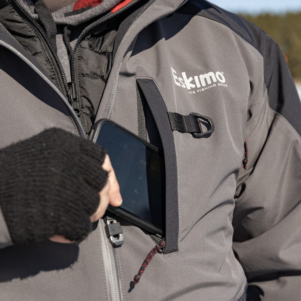 Eskimo Superior Jacket, Men's, Forged Iron, Uplyft Float-Assist, 4X, large image number 5