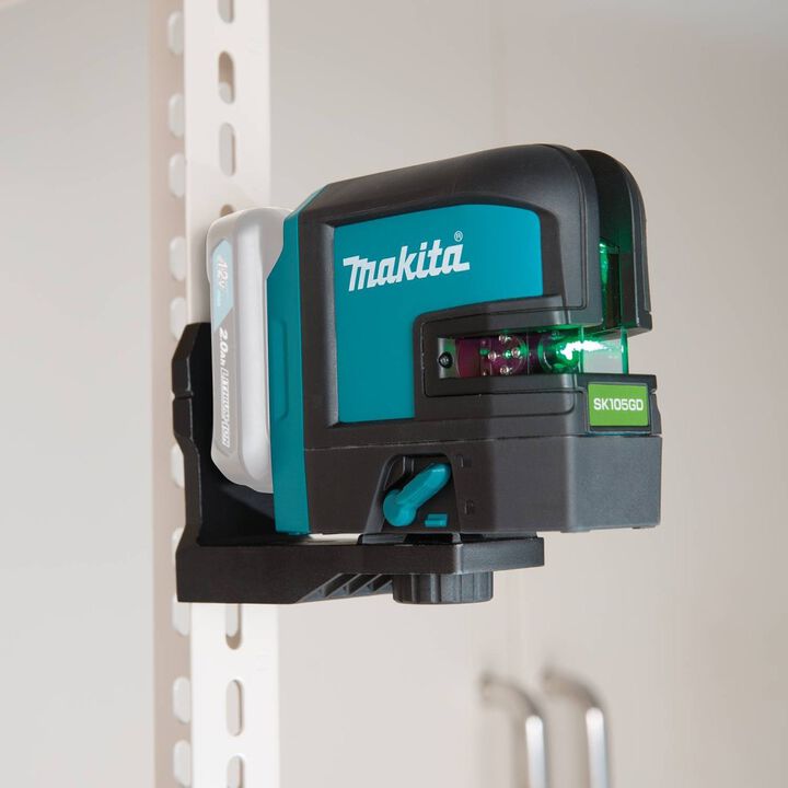Makita 12V max CXT Self Leveling Cross Line Green Beam Laser (Bare Tool), large image number 2
