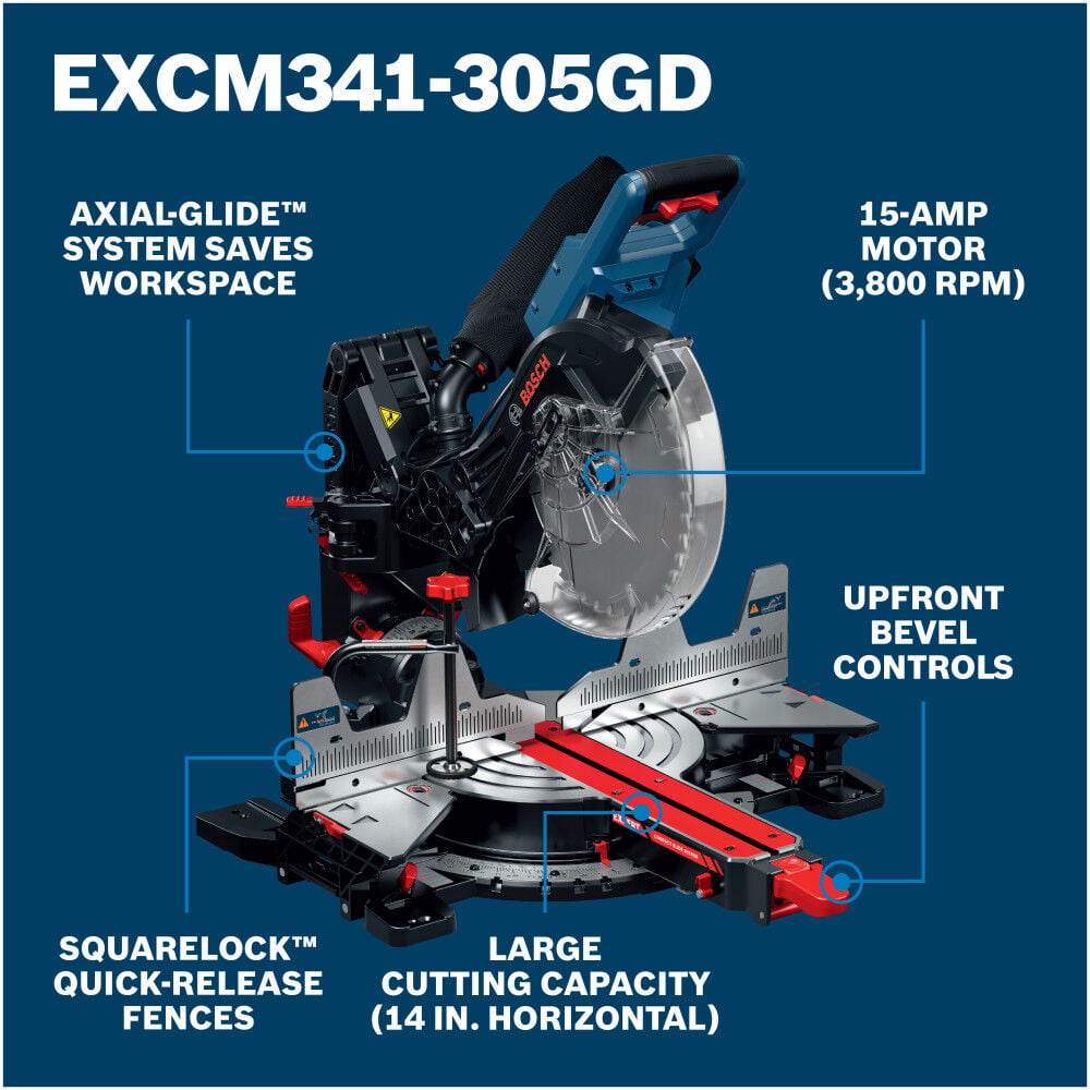 Bosch Miter Saw, large image number 2