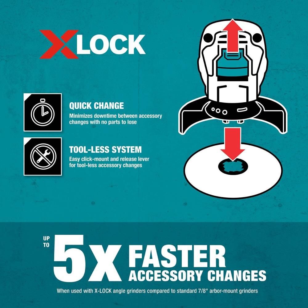 Makita X-LOCK 3-1/8in Stainless Steel Knot Wire Cup Brush, large image number 8