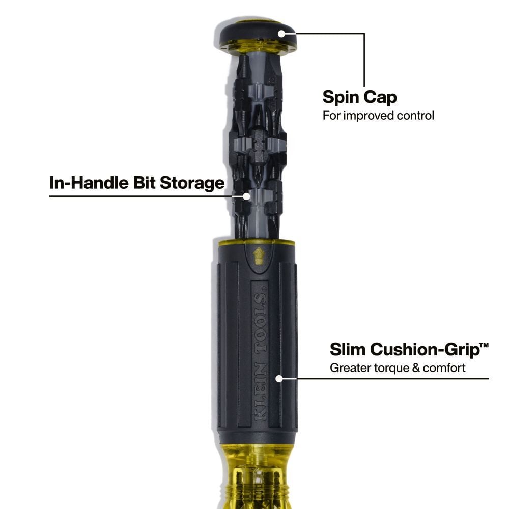 Klein Tools 27 in 1 Impact Rated Multi-Bit Screwdriver, large image number 5