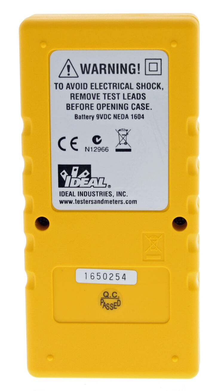 Ideal Industries 3-Phase/Motor Rotation Tester, large image number 3