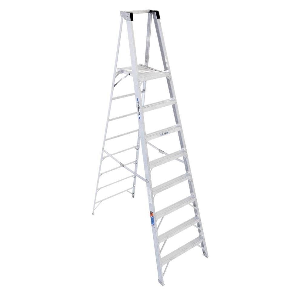 Werner 8 Ft. Type IA Aluminum Platform Ladder – P378