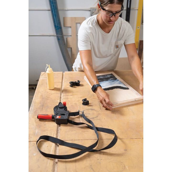Bessey 23 Ft Variable Angle Strap Clamp, large image number 5