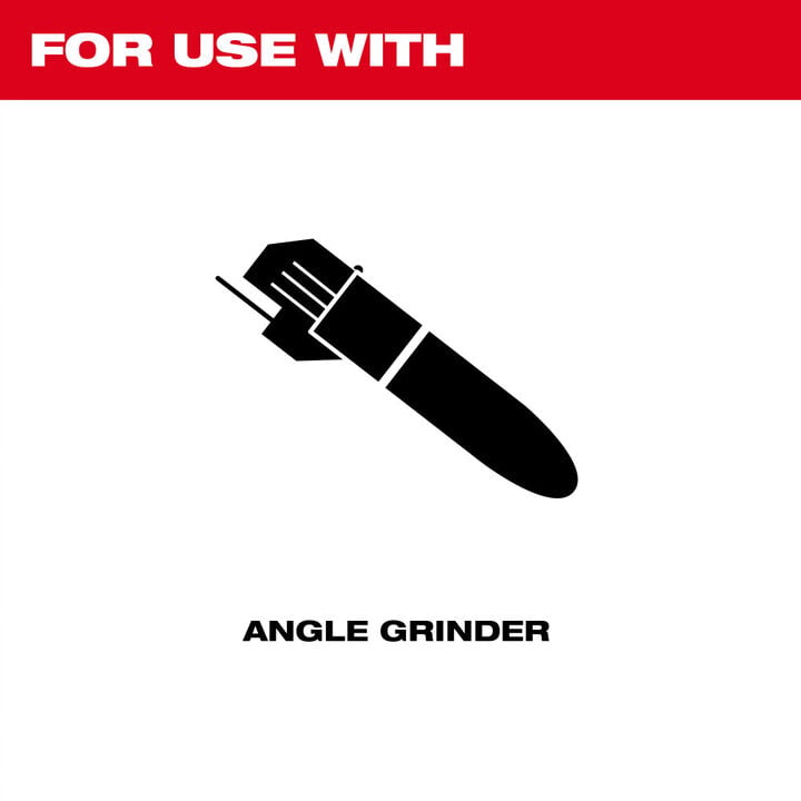 Milwaukee 7 Inch x 1/8 Inch x 5/8 Inch DKO Masonry Cut Off Wheel Type 1, large image number 3