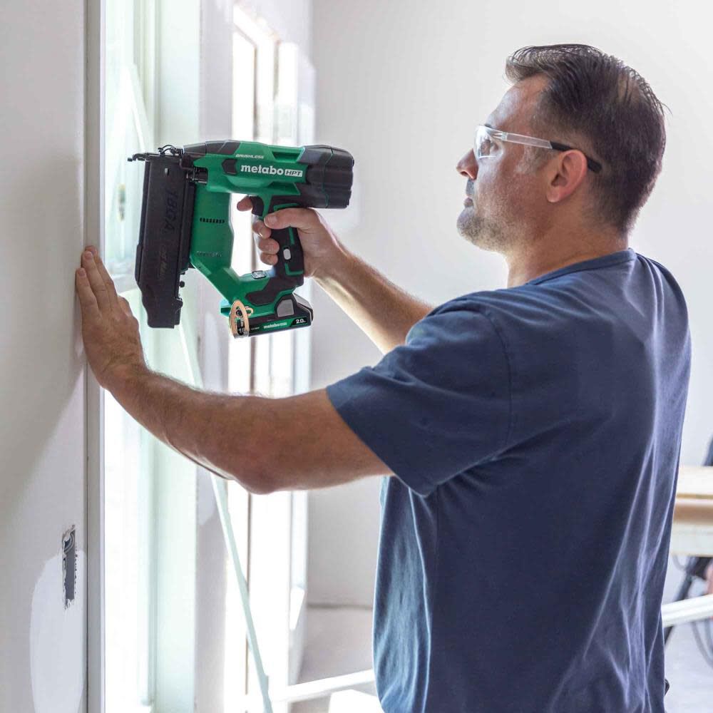 Metabo Hpt 18V Brad Nailer Compact 18 Gauge Cordless Kit 2Ah