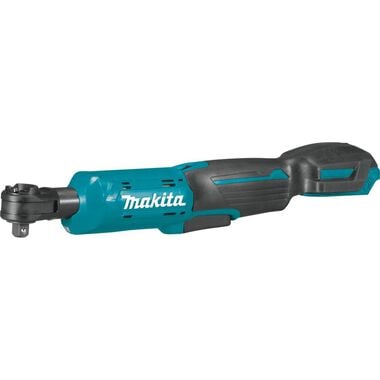 Makita 12V Max CXT 3/8in & 1/4in Sq Drive Ratchet (Bare Tool), large image number 0