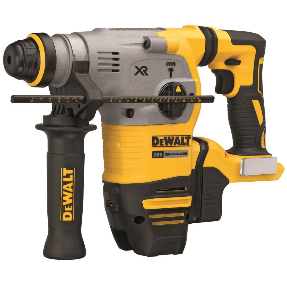 DEWALT 20V MAX XR Brushless 1-1/8-in L-Shape SDS Plus Rotary Hammer (Bare Tool), large image number 4