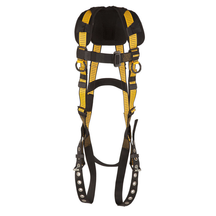 DEWALT Vest Style Full Body Harness with PT Chest and TB Legs, Medium/Large, large image number 1