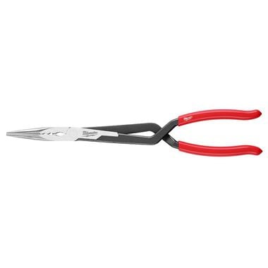 Milwaukee 13inch Long Reach Pliers Straight Nose, large image number 0
