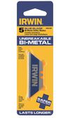 Irwin Bi-Metal Utility Knife Blade 5 pk., small