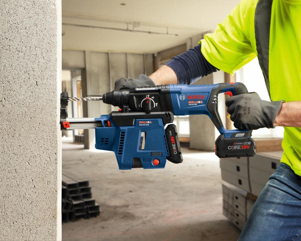 Bosch hammer sales drill dust extractor