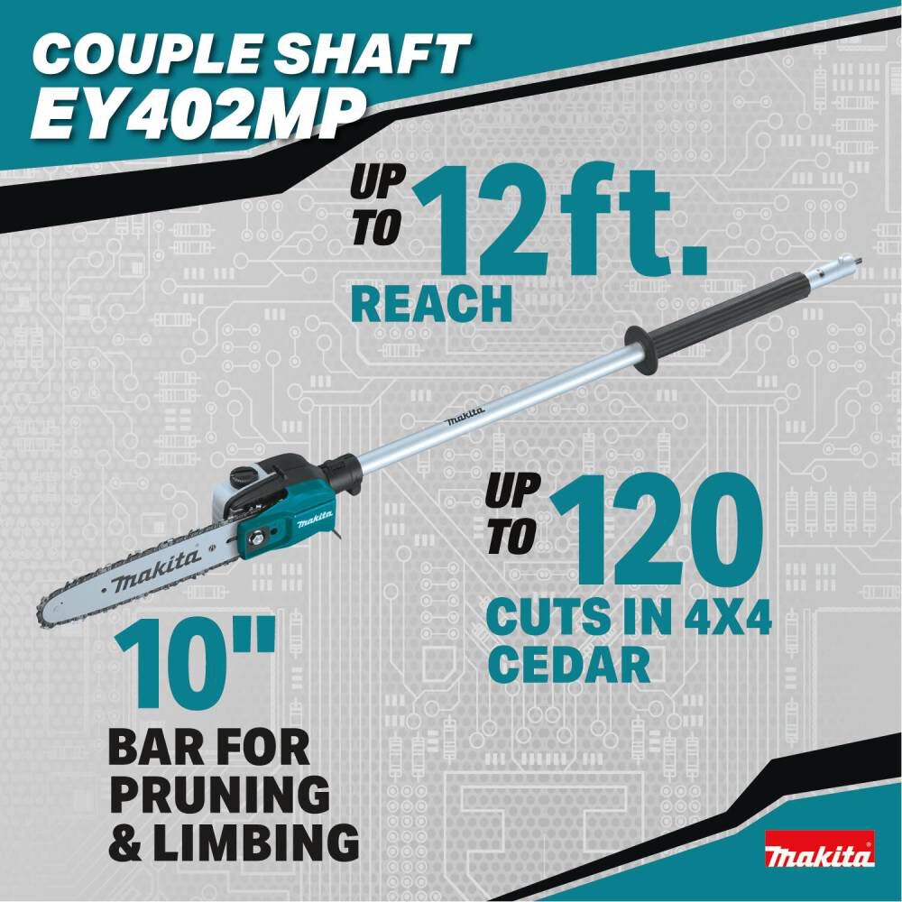 Makita 10in Pole Saw Couple Shaft Attachment, large image number 2