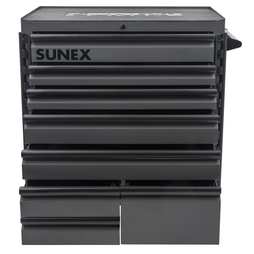 Sunex 41 Inch 8-Drawer Premium Service Cart Gray, large image number 6