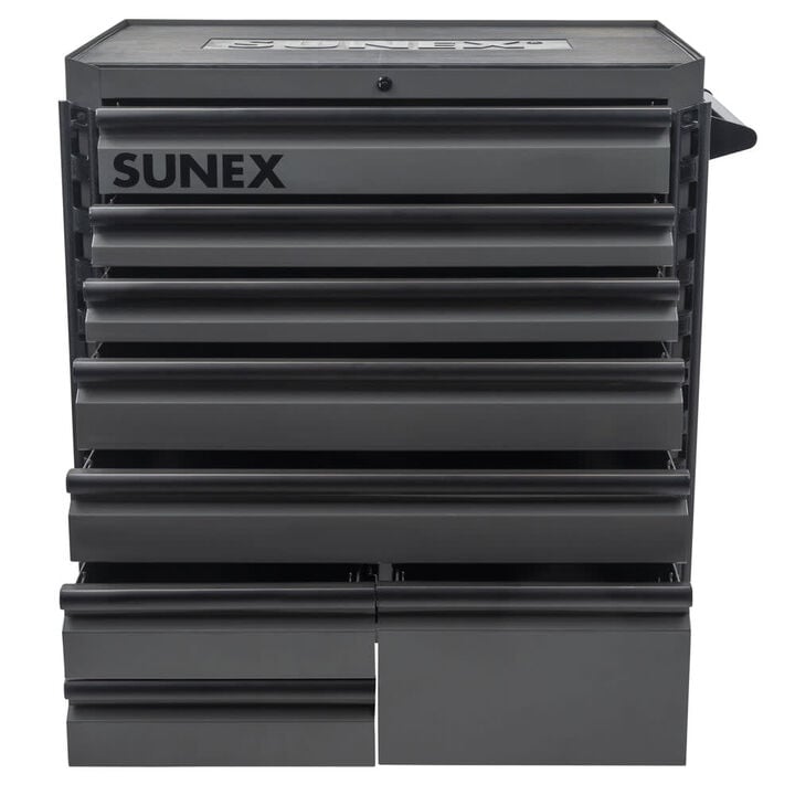 Sunex 41 Inch 8-Drawer Premium Service Cart Gray, large image number 5