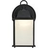 Westinghouse 9W Black One Light LED Outdoor Wall Light Fixture, small