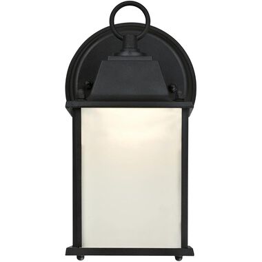 Westinghouse 9W Black One Light LED Outdoor Wall Light Fixture, large image number 2