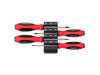 Tekton Phillips and Slotted Screwdriver Set with Organizer #1-#2, 3/16-1/4 Inch, 4 Pieces, small image number 1