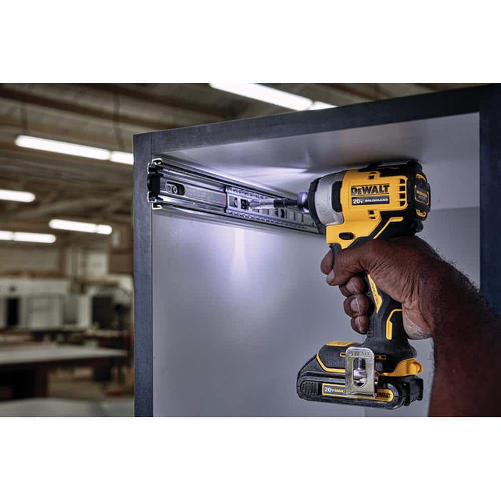 DEWALT 20V Max Drill Driver Kit and Atomic Impact Driver (Bare Tool) Bundle, large image number 13