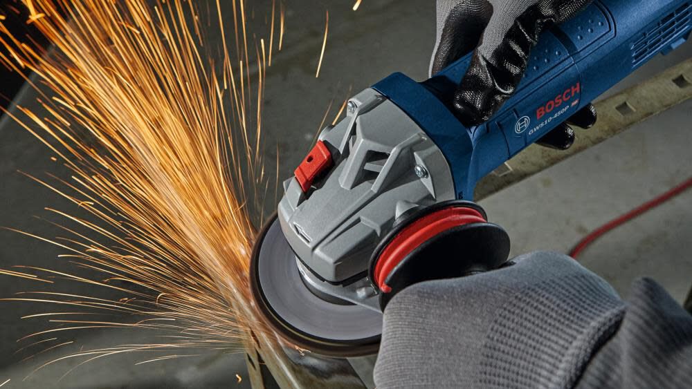 Bosch Promotional 4 1/2in Ergonomic Angle Grinder with Paddle Switch, large image number 2