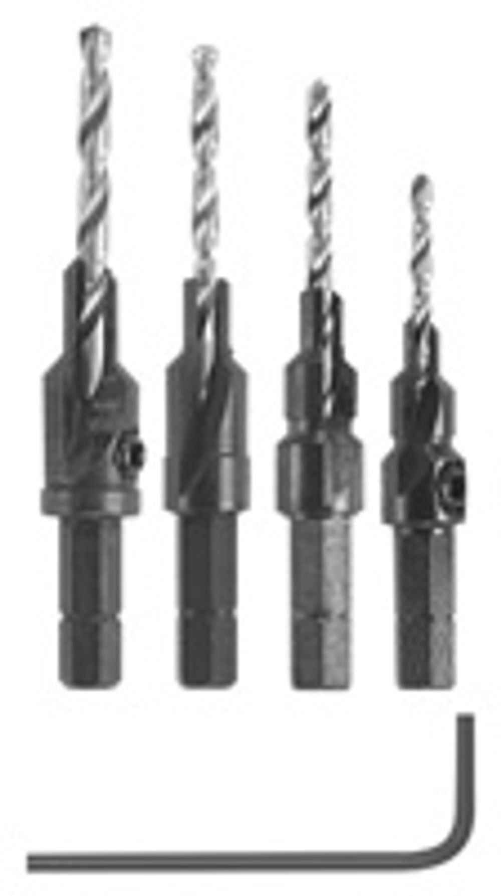 Bosch Hex Shank Screw Pilot Bit Set, 5 Pieces, large image number 1