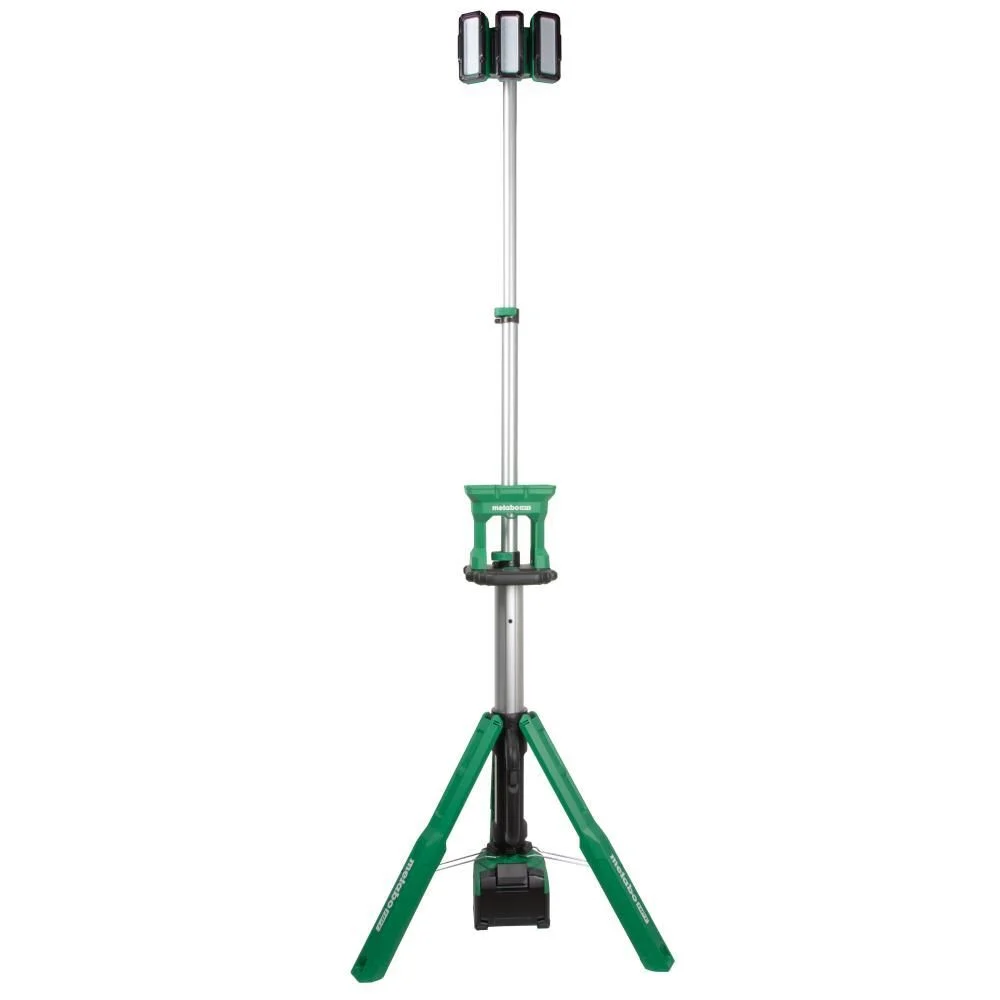 Metabo HPT 18V MultiVolt Cordless 4000 Lumen LED Tripod Site Light - UB18DGQ4M