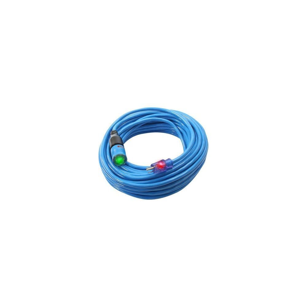Century Wire Sub Zero 50 ft 12/3 SJEOW Blue Coldweather Extension Cords – D16821050