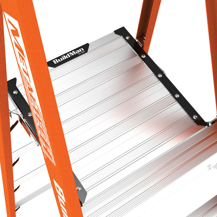 Metaltech 3 Foot Safe Space Fiberglass Step Ladder, large image number 3