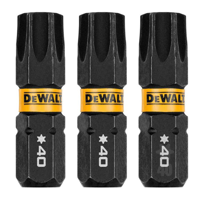 DEWALT 1In Torx T40 Flextorq 3 Pack