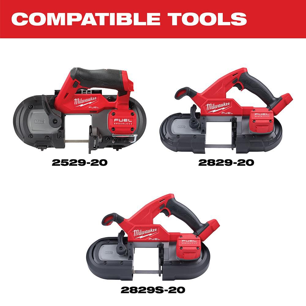 M18 compact best sale band saw blade