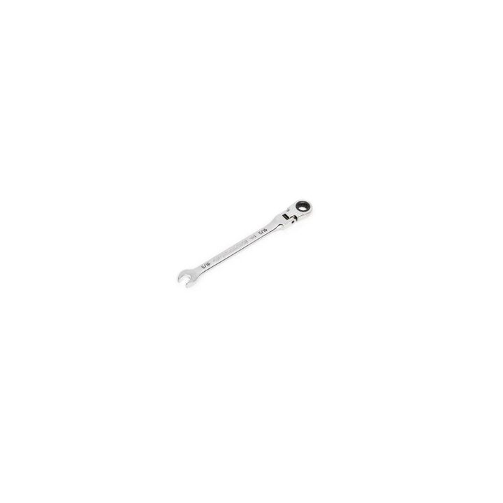 GEARWRENCH 5/16in 90T 12 Point Flex Head Ratcheting Combination Wrench, large image number 1