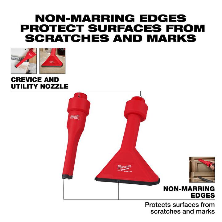 Milwaukee AIR-TIP Non-Marring Utility Nozzle Kit, large image number 3