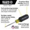 Klein Tools Cushion-Grip Scratch Awl, small image number 2