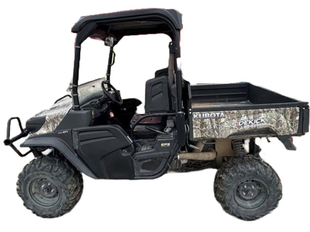 Kubota RTV-XG850 Sidkick Utility Vehicle, Used 2018