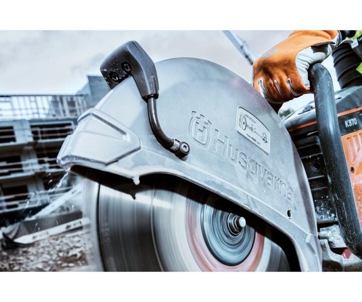 Husqvarna Construction K 970 6.5HP 14 Inch Gas Power Cutter Body Only Reconditioned, large image number 7