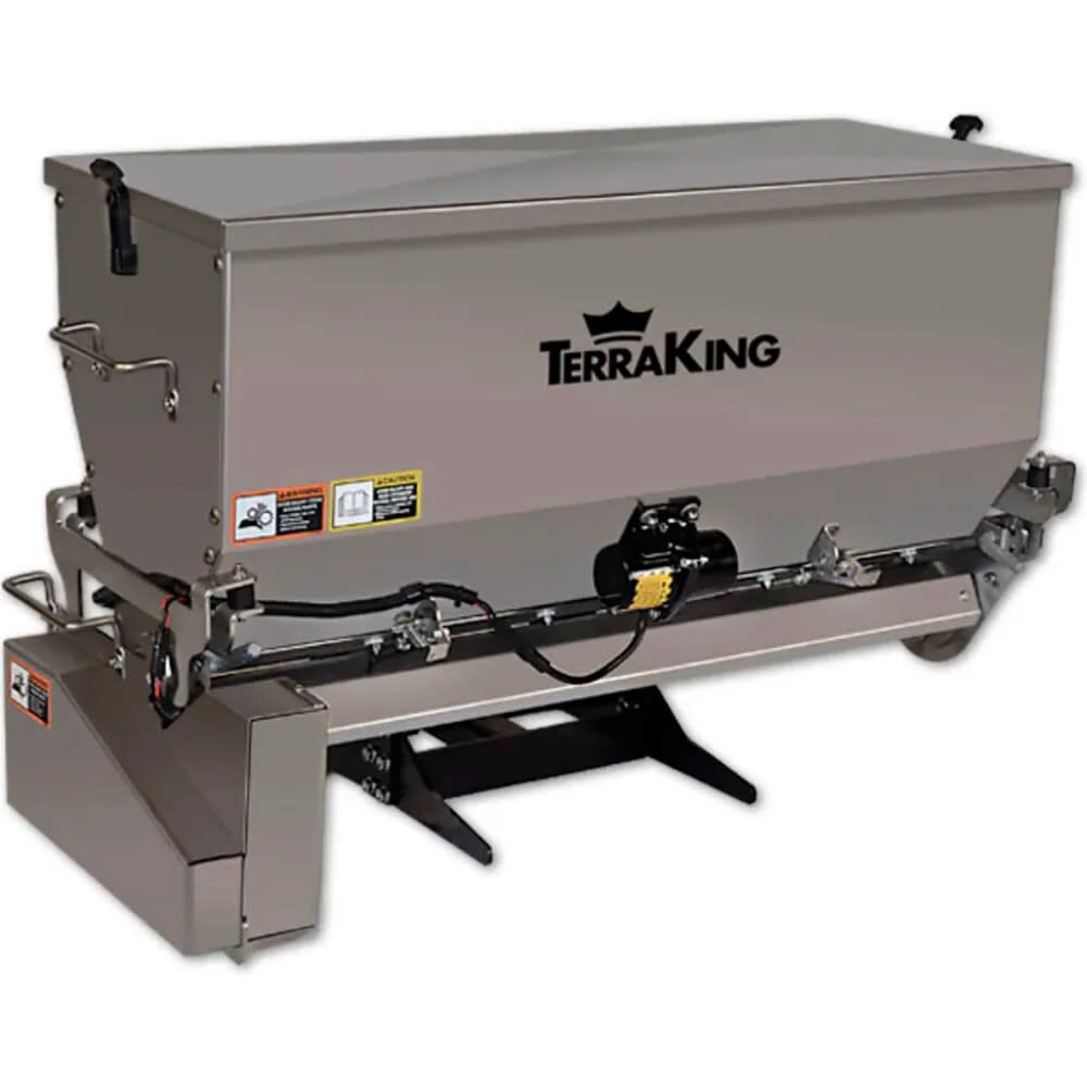 Agri-Fab TK 5 Cu Ft 2 Inch Receiver Drop Spreader, large image number 1