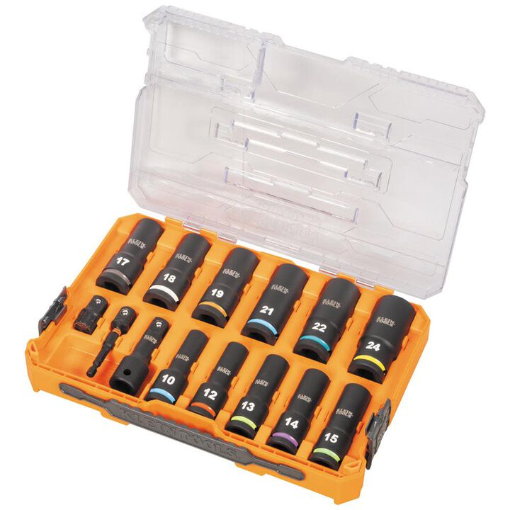 Klein Tools Deep Impact MM Socket Set, 14 Pc, large image number 7