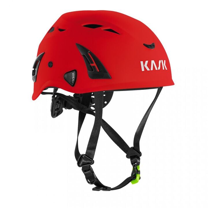 KASK America SUPERPLASMA HD ABS External Shell Safety Helmet, Red, OSFM