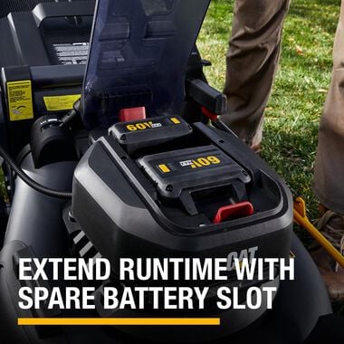 CAT DG671 60V 21in Self-Propelled Brushless Lawn Mower Kit, large image number 4