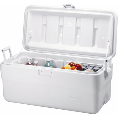 Rubbermaid 102qt Marine Series Ice Chest Hard Cooler White