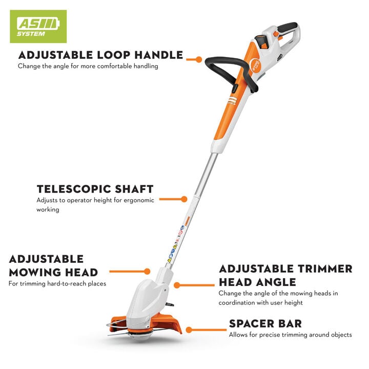 Stihl FSA30 10.8 Volt 230 mm Battery Grass Trimmer with Battery, large image number 1