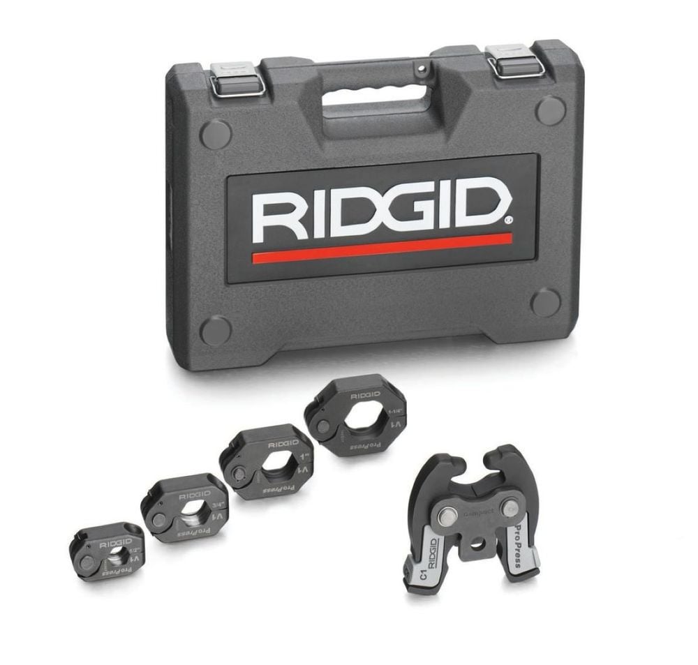Ridgid C1 1/2in - 1-1/4in ProPress Ring Set, large image number 1