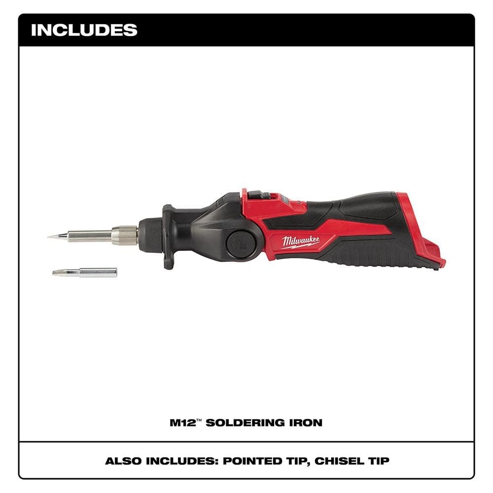 Milwaukee M12 Soldering Iron 2488 20 Acme Tools