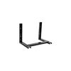 Buyers Products Company 15x14-inch Black Steel Mounting Brackets For 24-inch and 36-inch Buyer Products Poly Truck Boxes, small image number 2