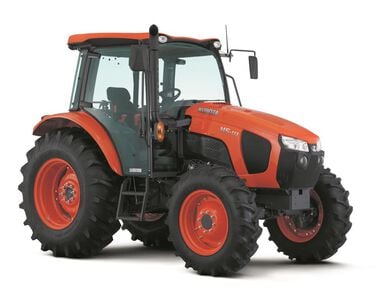 Kubota 71HP Utility Tractor with Heat and A/C Cab - 4WD and 3-Point