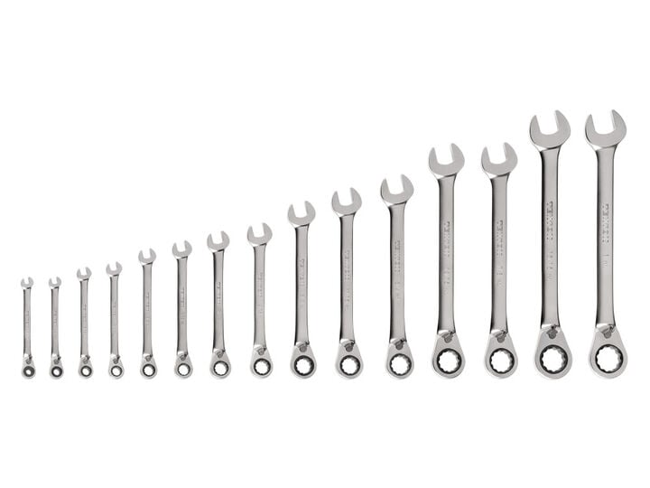 Tekton Reversible 12 Point RatchetIng CombInation Wrench Set 15 Piece, large image number 0