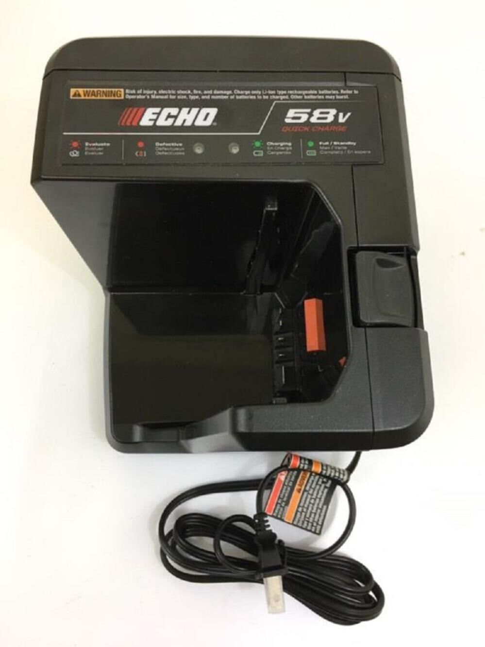 Echo Lithium Ion Battery Charger CBC 58V Acme Tools