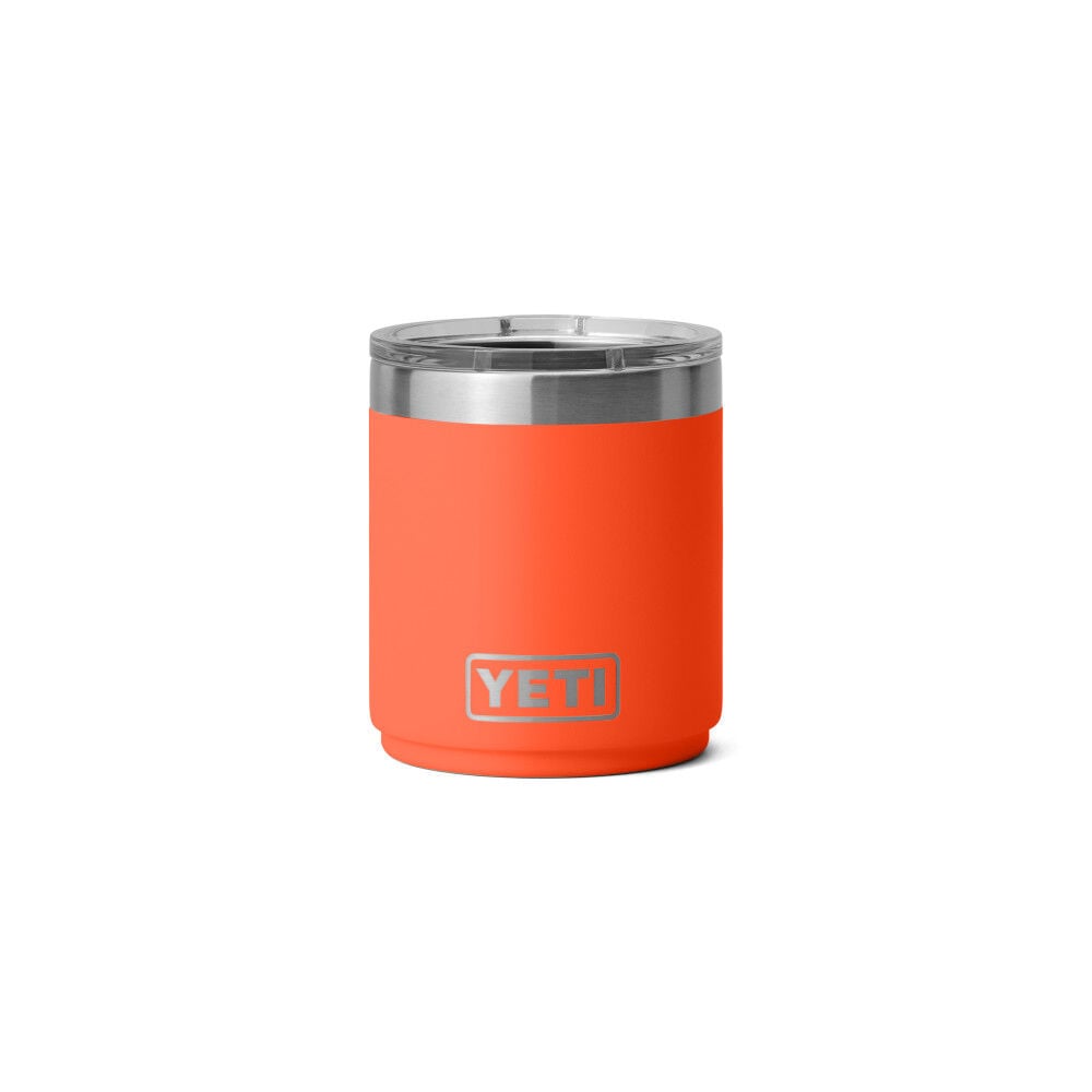 YETI Rambler 10 Oz Stackable Lowball with Magslider Lid Papaya – 21071505874